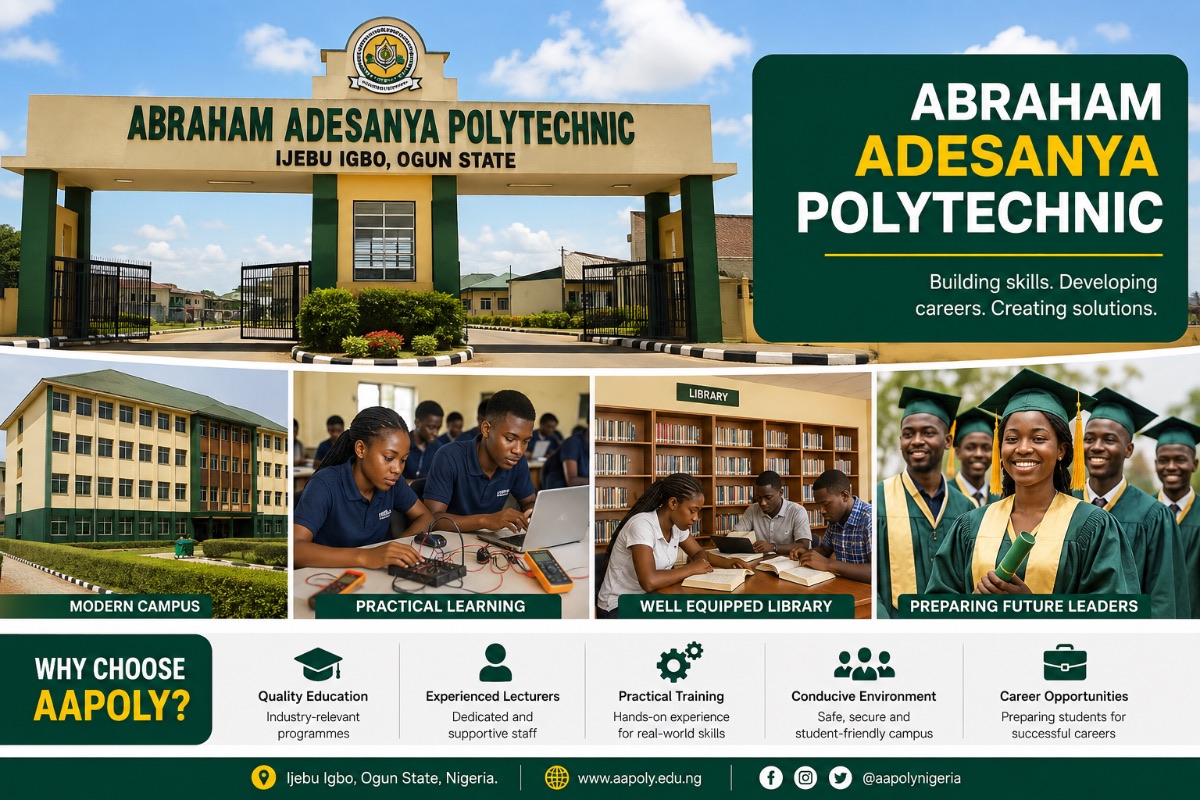 Abraham Adesanya Polytechnic: Courses, Admission Requirements and Student Guide